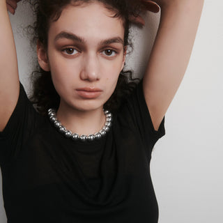bowling big necklace