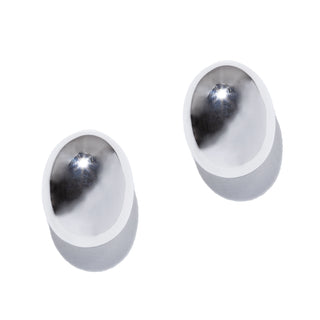 bowling studs oval pierce