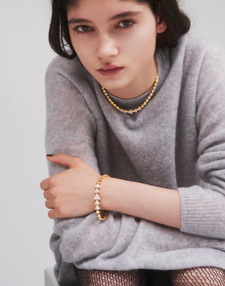 glister triangle bracelet