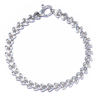 herringbone S bracelet