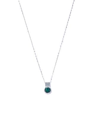 palette malachite necklace