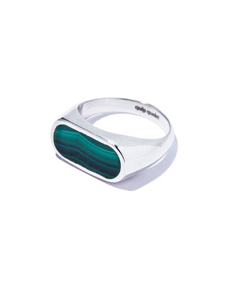 palette malachite ring