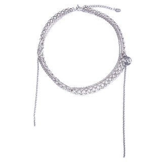 asym coin necklace