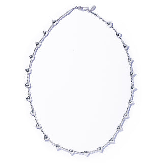 chunky heart middle necklace