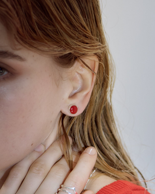 orbit pierce (red onyx)