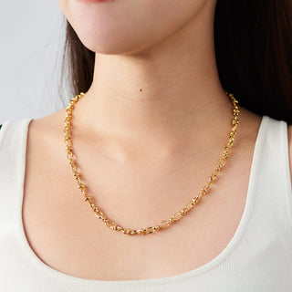 oval chain necklace