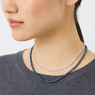 gray pearl necklace