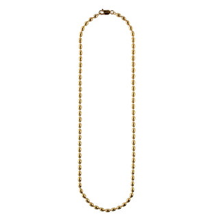 grain chain long necklace