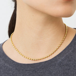 grain chain short necklace