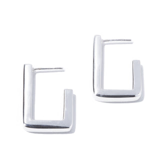 rectangle hoop pierce